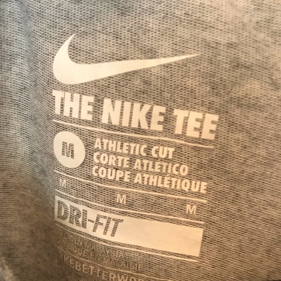 Nike Dri-Fit Gray Shirt - Picture 3 of 4
